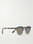 Oliver Peoples - Gregory Peck 1962 Foldable Round-Frame Acetate Sunglasses