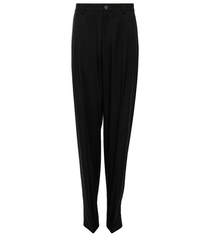 Photo: Balenciaga - Straight wool boot pants