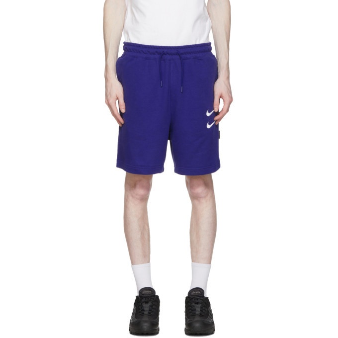 Photo: Nike Navy Sportswear Swoosh Shorts