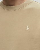 Polo Ralph Lauren Lscnm1 Long Sleeve Sweatshirt Beige - Mens - Sweatshirts