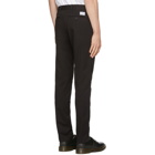 Norse Projects Black Stretch Twill Aros Slim Trousers