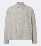 Studio Nicholson Checked cotton shirt