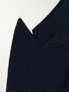 Richard James - Active Unstructured Wool-Blend Seersucker Suit Jacket - Blue
