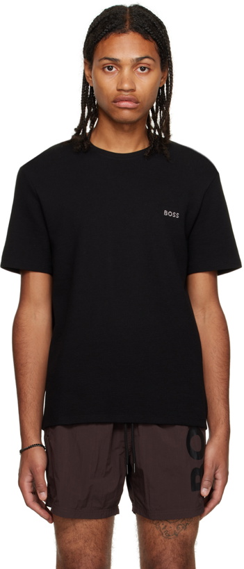 Photo: BOSS Black Embroidered T-Shirt