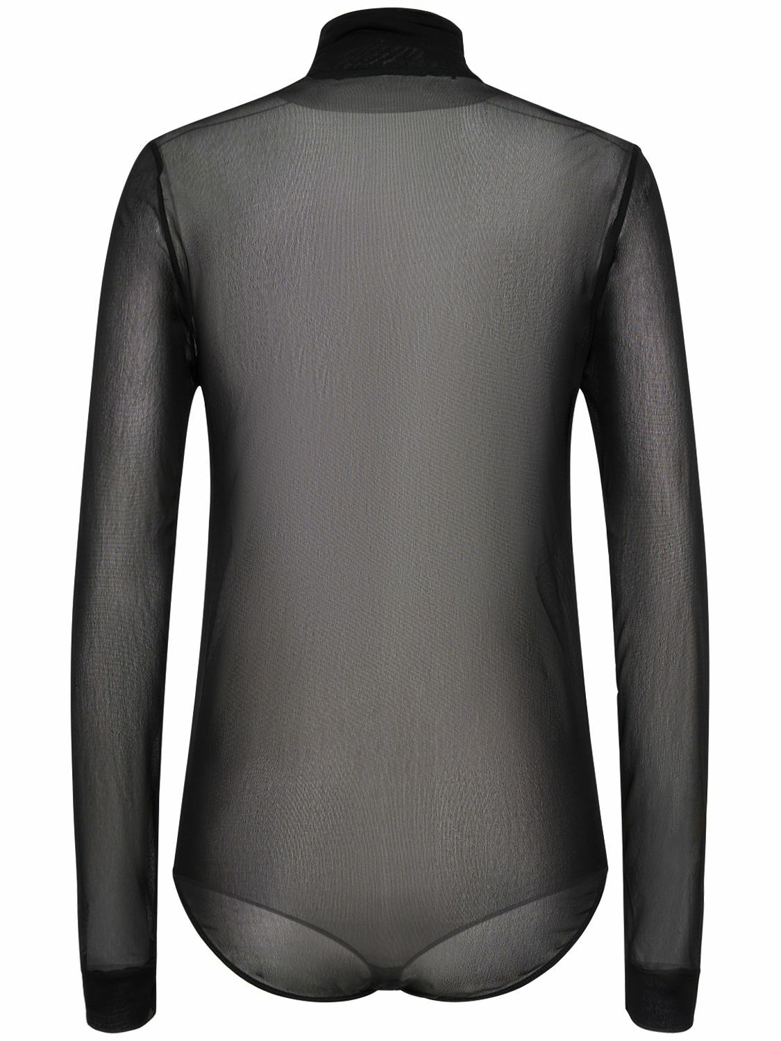ELEGANCE Ladies Viscose Thong Turtleneck Long Sleeve Leotard/Bodysuit – Ref 2351-VIS – Machine Washable