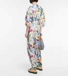 Stella McCartney - V-neck floral jumpsuit