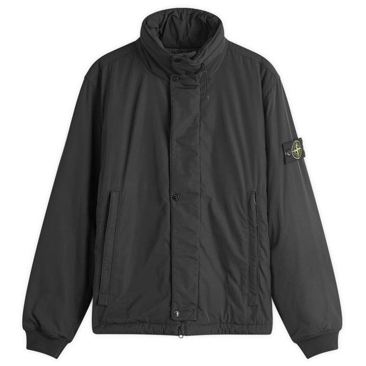 Photo: Stone Island Men's Micro Twill Jacket in Black