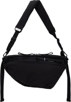 Côte&Ciel Black & Green Orne Smooth Reversible Bag