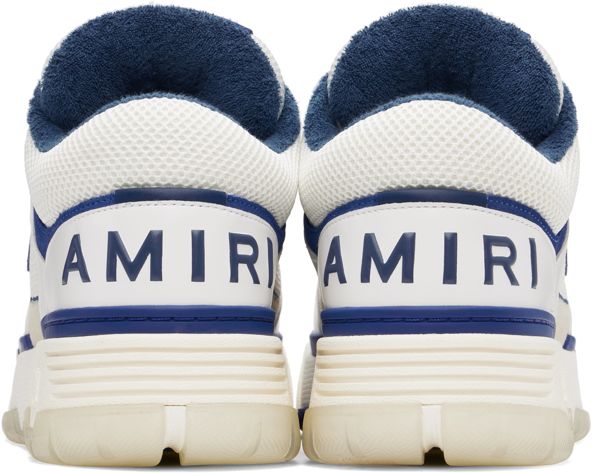 AMIRI White & Navy MA-1 Sneakers Amiri