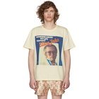 Gucci White Elton John Print T-Shirt