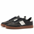 Collegium Men's Pillar Court II Sneaker in Black/White