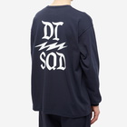 WTAPS Men's Long Sleeve Design 02 SQD T-Shirt in Navy