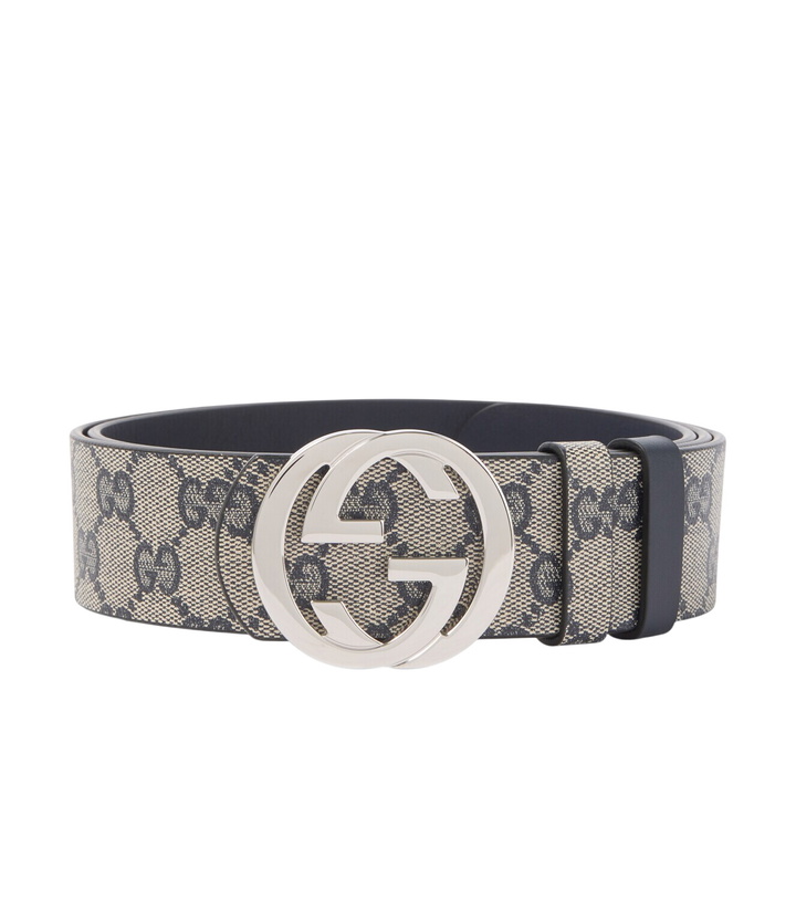 Photo: Gucci GG canvas reversible belt