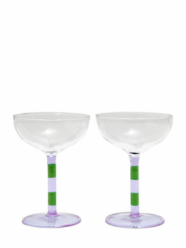 Photo: FAZEEK Set Of 2 Striped Coupes