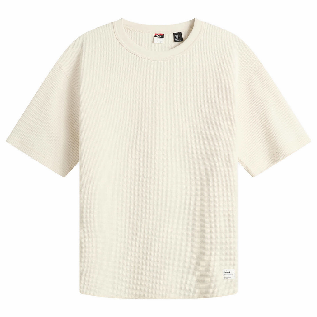 NANGA Men's Airflex® Waffle T-Shirt in White