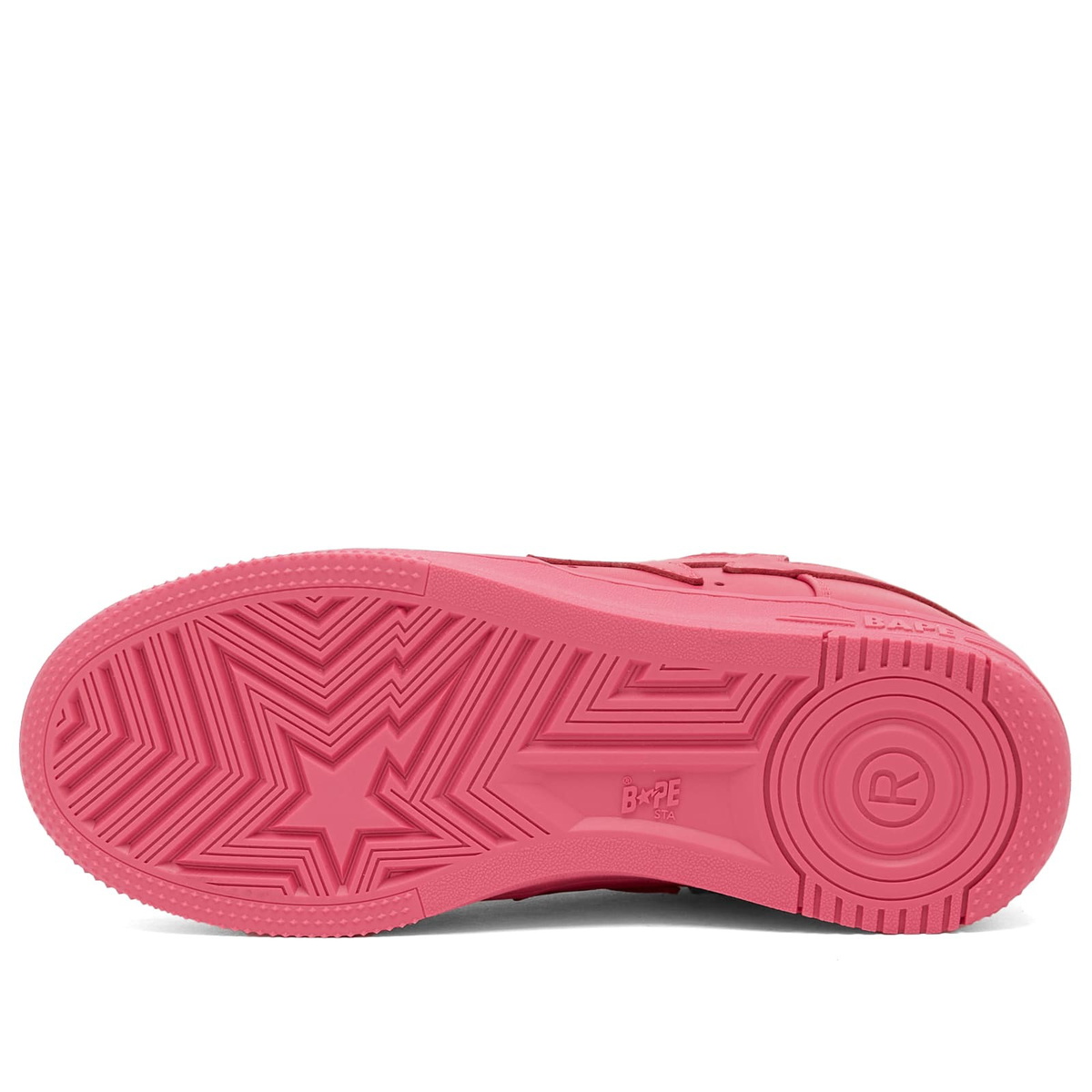 A Bathing Ape Women's Bape Sta #52 Sneakers in Pink
