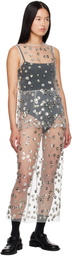 Cecilie Bahnsen Silver Utania Tank Top