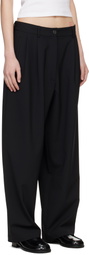 Cordera Black Tailored Masculine Trousers