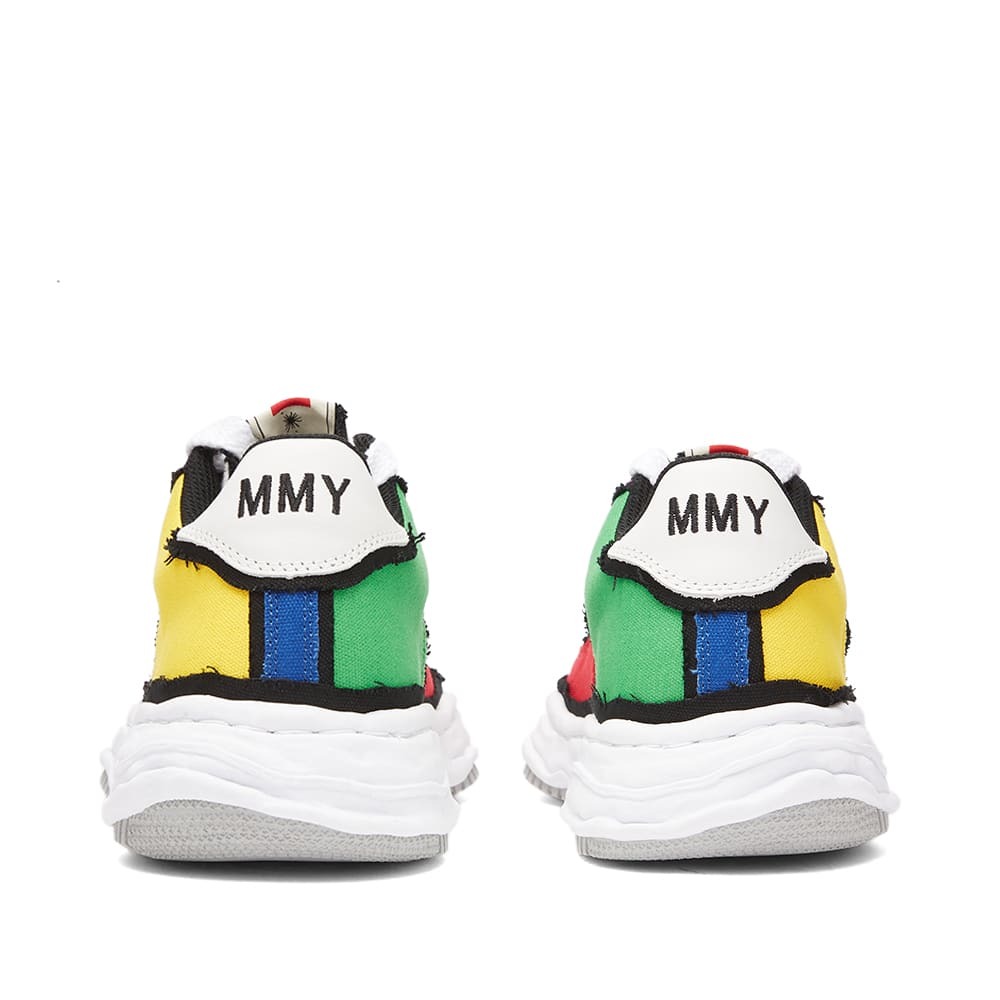 うーまろ Wayne Overhanging Canvas Low Top in Multi – SVRN