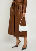 Jacquemus Le Bisou Glossed Leather Shoulder bag - White - One Size