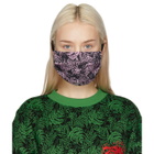 SSENSE WORKS SSENSE Exclusive Jeremy O. Harris Black and Pink Print Face Mask