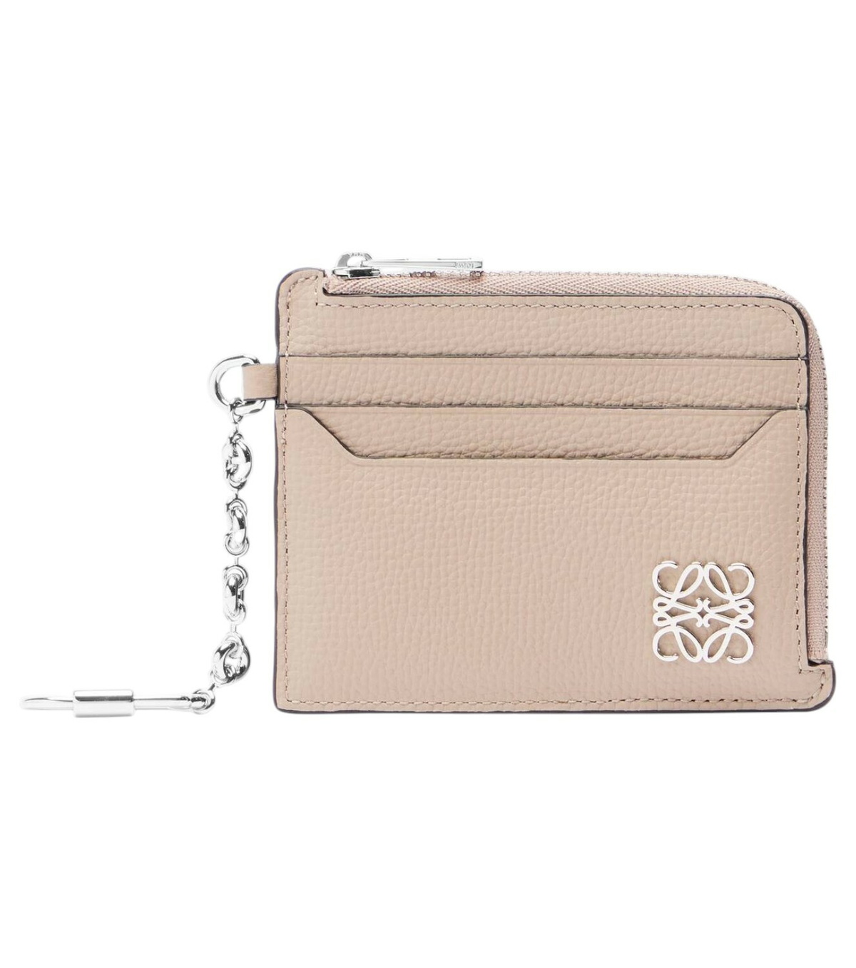 【美品】LOEWE ANAGRAM LEATHER COIN HOLDER LOEWE Anagram Leather Coin Card Holder | Black | FARFETCH