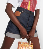 Loewe High-rise denim shorts