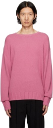 Maryam Nassir Zadeh Pink Temple Sweater