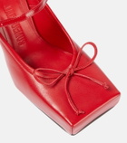 Jacquemus Les Chaussures Ballet leather mules
