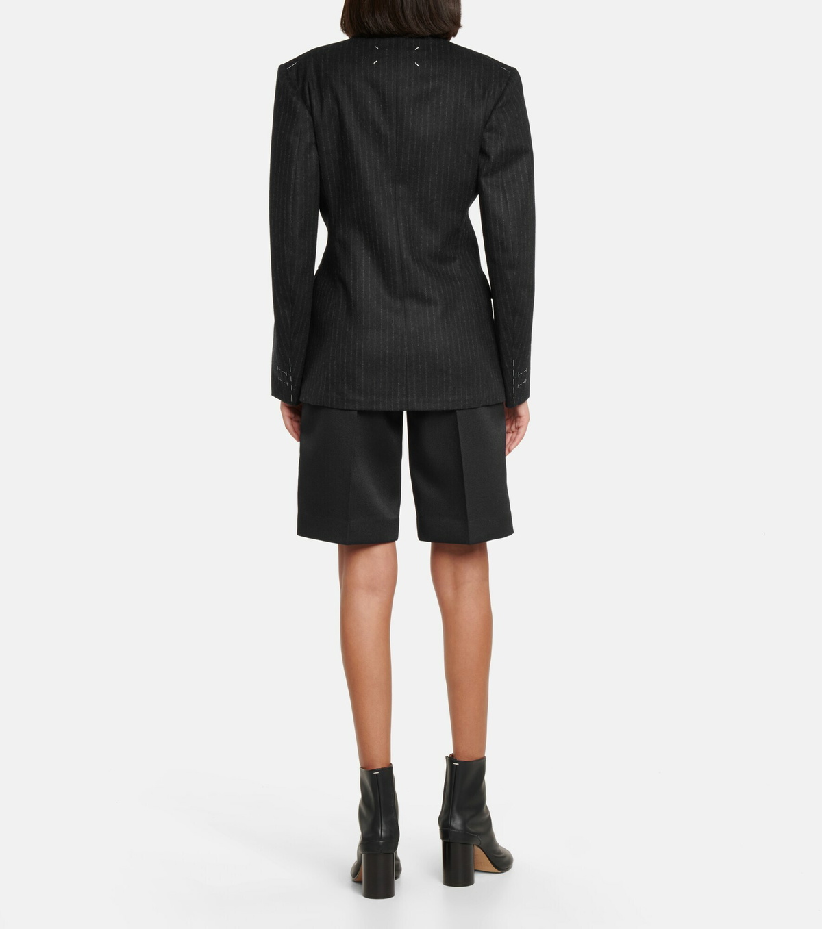 MARGIELA white label artisanal cut-out blazer