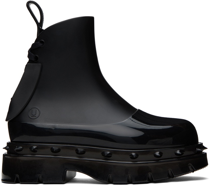 Photo: UNDERCOVER Black Melissa Edition Spikes Boots
