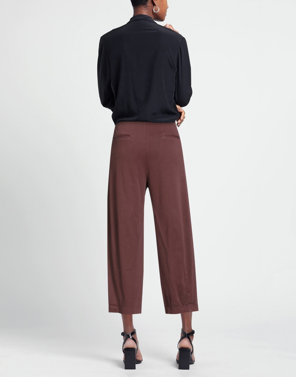 Alessia Santi Womens Pants Burgundy