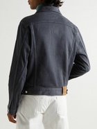 TOM FORD - Slim-Fit Cotton-Blend Twill Jacket - Blue