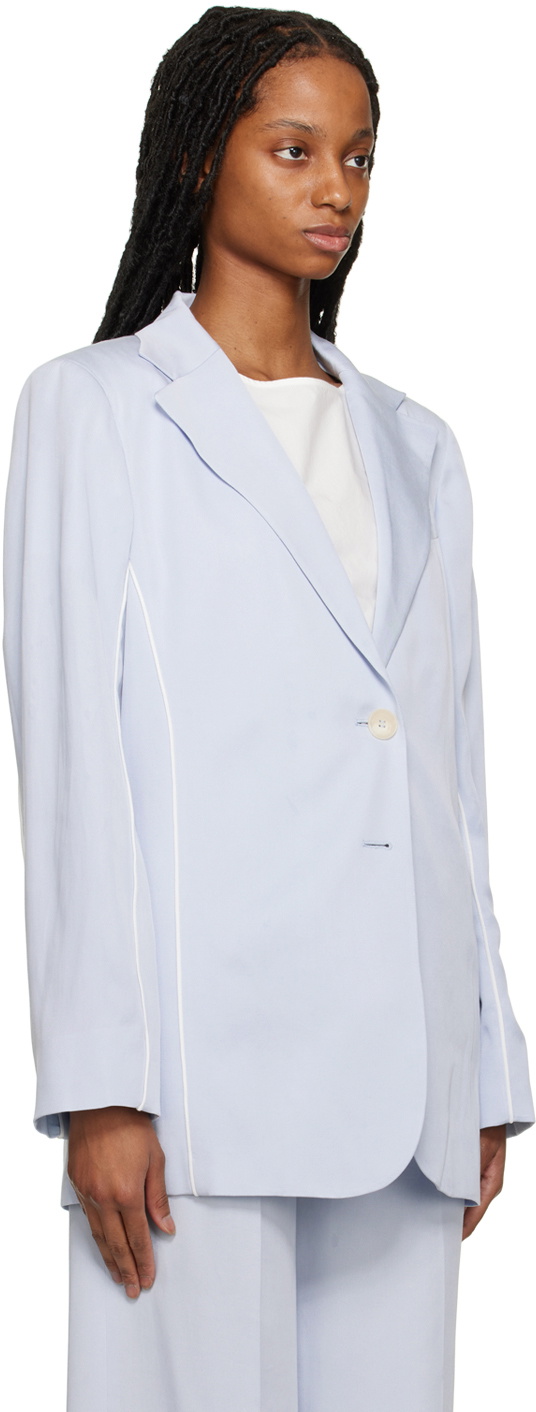 Elleme Blue Oversized Blazer