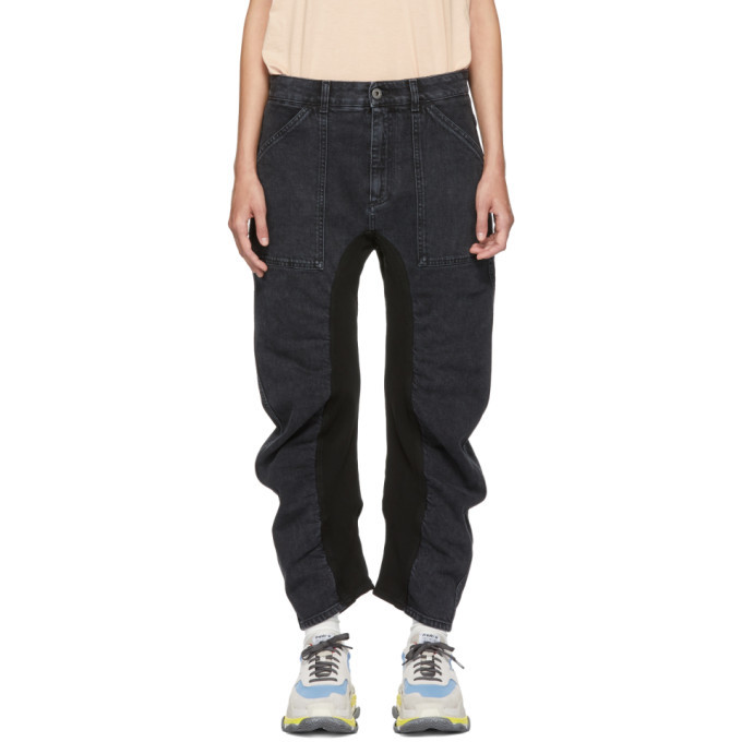 Photo: Stella McCartney Black Ruched Jeans