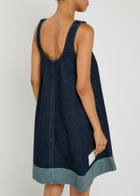 3.1 Phillip Lim Trapeze Denim Mini Dress Indigo