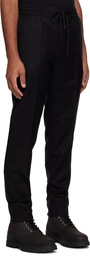 Hugo Black Drawstring Trousers