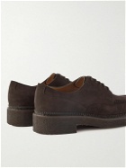 J.M. Weston - Eugene Suede Derby Shoes - Brown