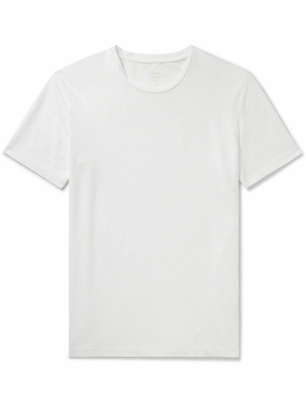Photo: Altea - Lewis Cotton-Jersey T-Shirt - White