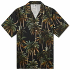 Endless Joy Men's Palm Vacation Shirt in Black