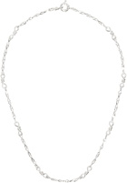 Youth Silver Twist Chain Necklace