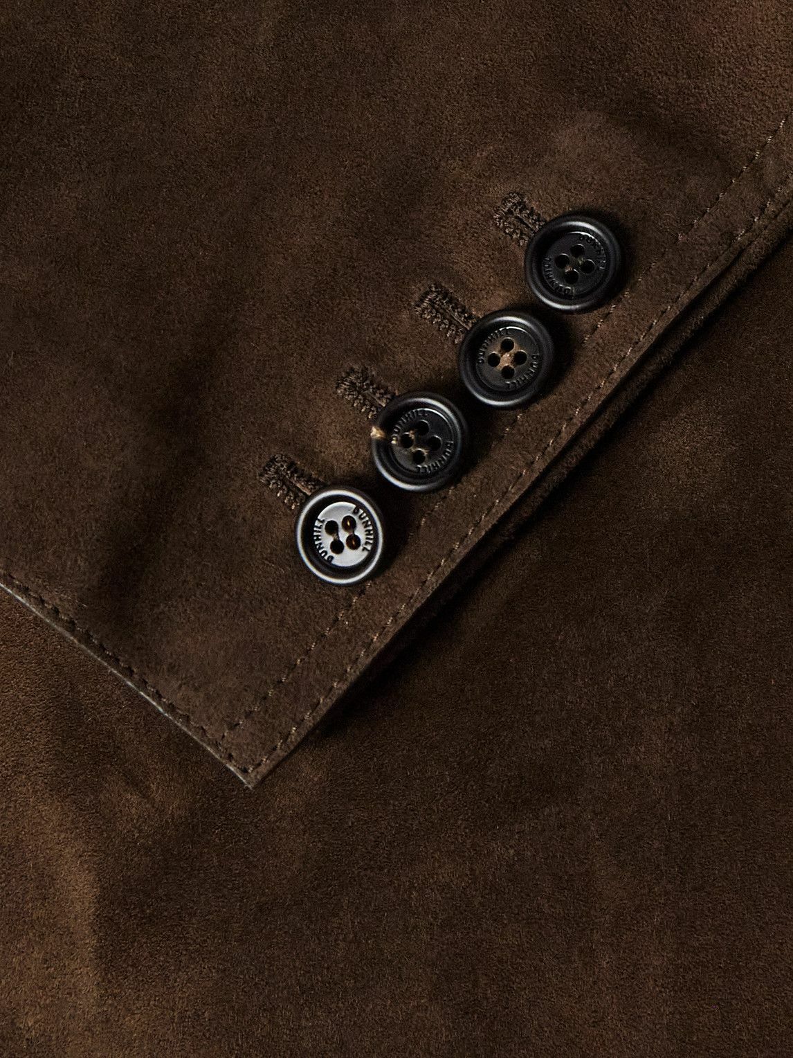 Dunhill - Suede Blazer - Brown