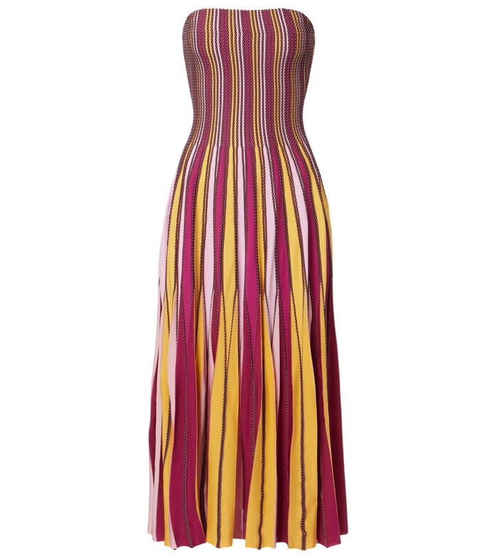 Photo: Simkhai Soleil striped midi dress