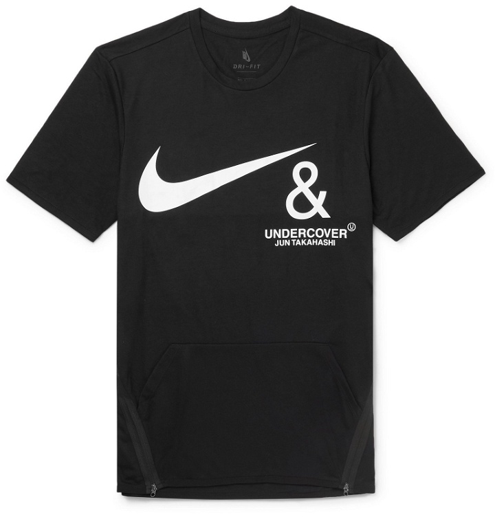 Photo: Nike - Undercover NRG Logo-Print Jersey T-Shirt - Black