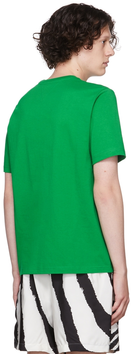 Bottega Veneta Green Cotton T-Shirt