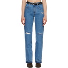 Isabel Marant Etoile Blue Zeah Jeans