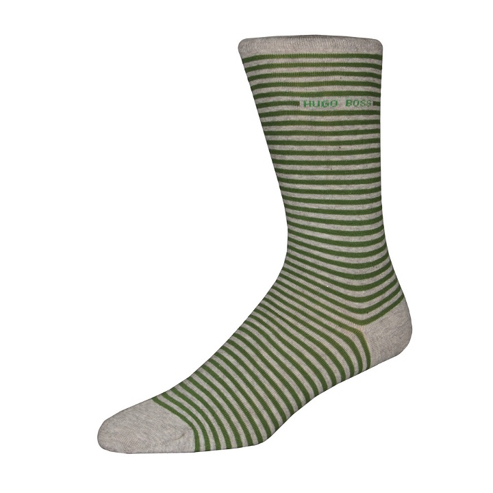 Photo: Socks - Striped Green