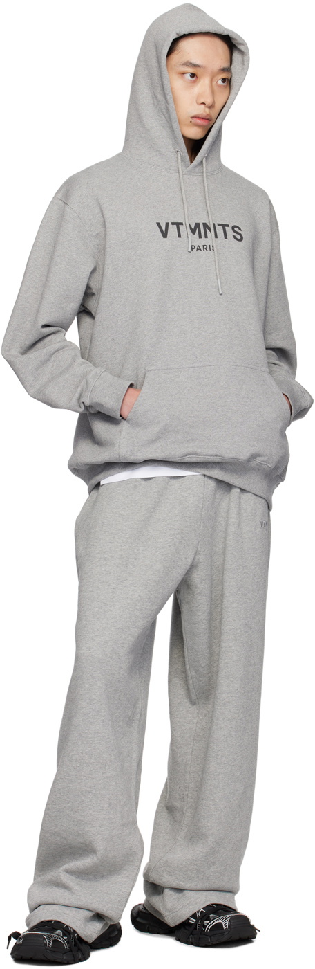 VTMNTS Gray Graphic Hoodie