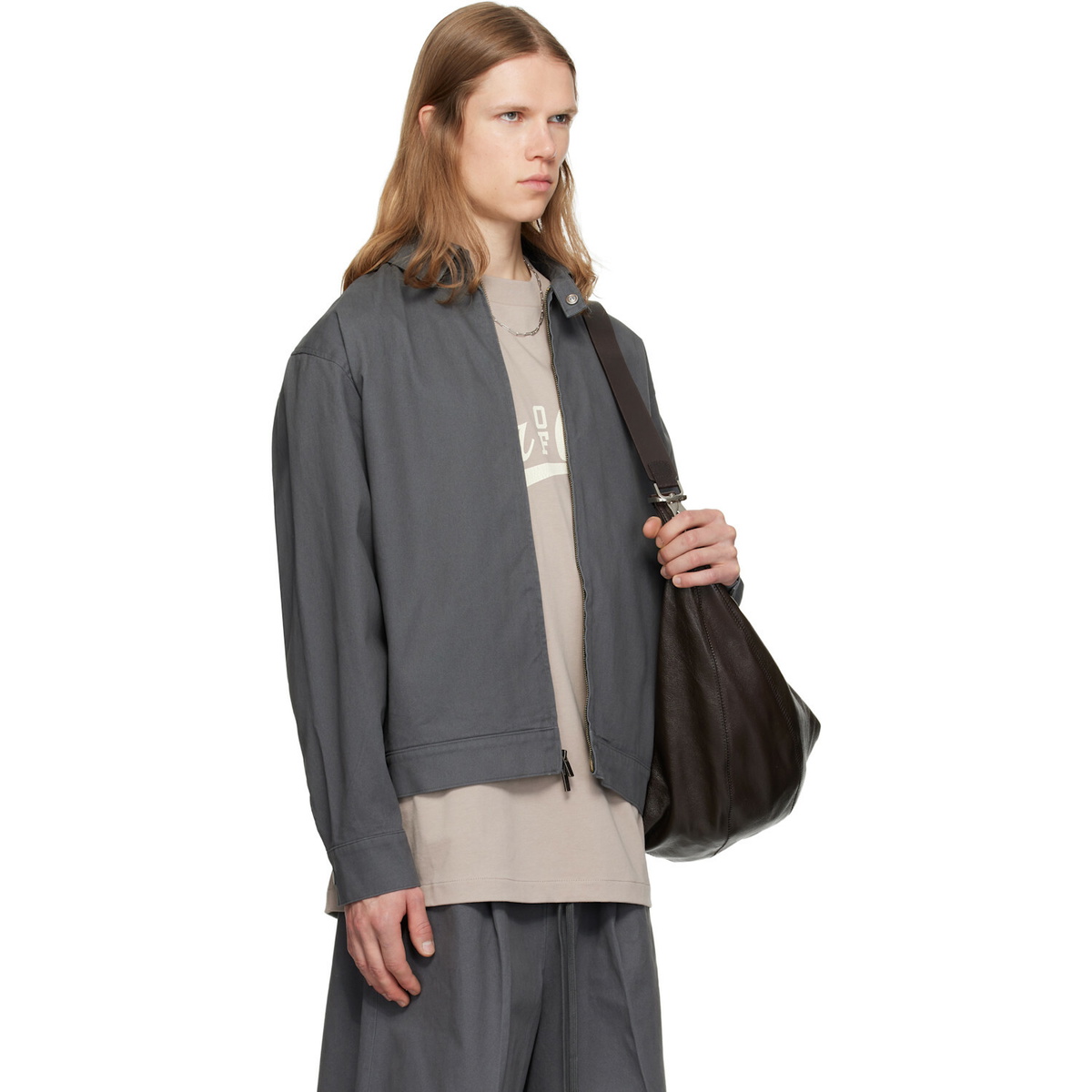 Fear of God ESSENTIALS Gray Work Jacket