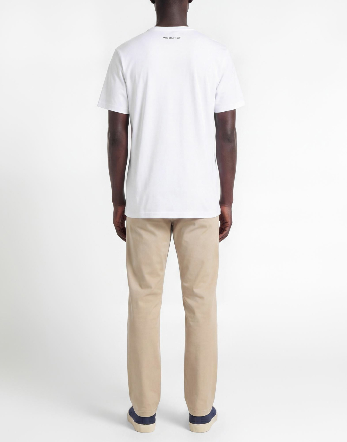 Woolrich Mens T-shirt in White